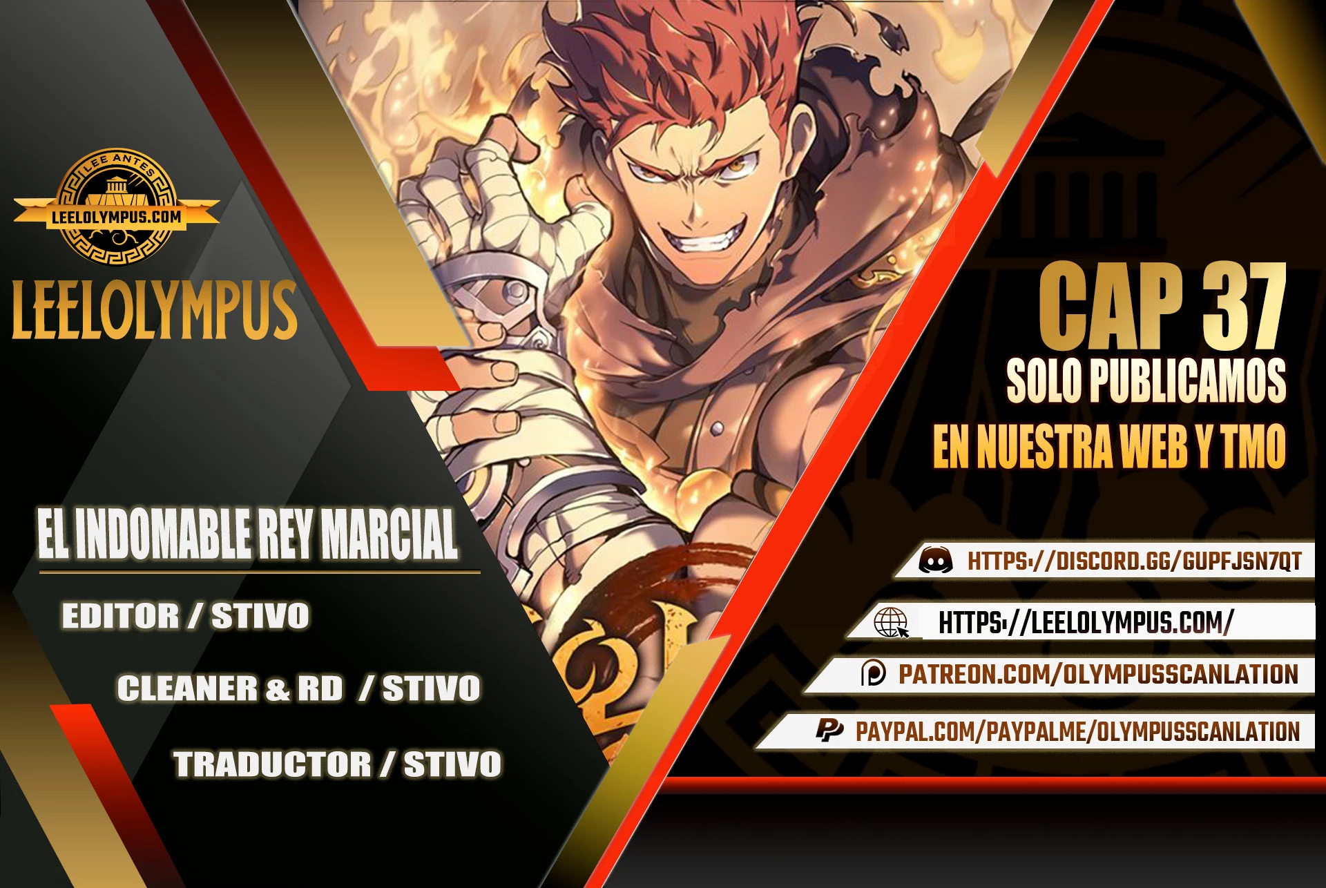 Read El Indomable Rey Marcial Manga Online