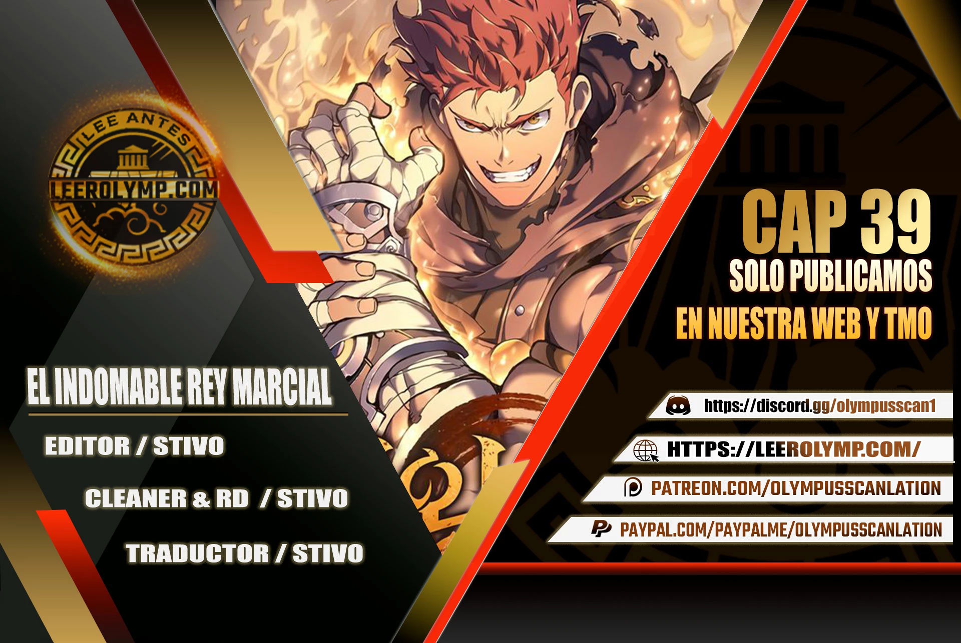 Read El Indomable Rey Marcial Manga Online