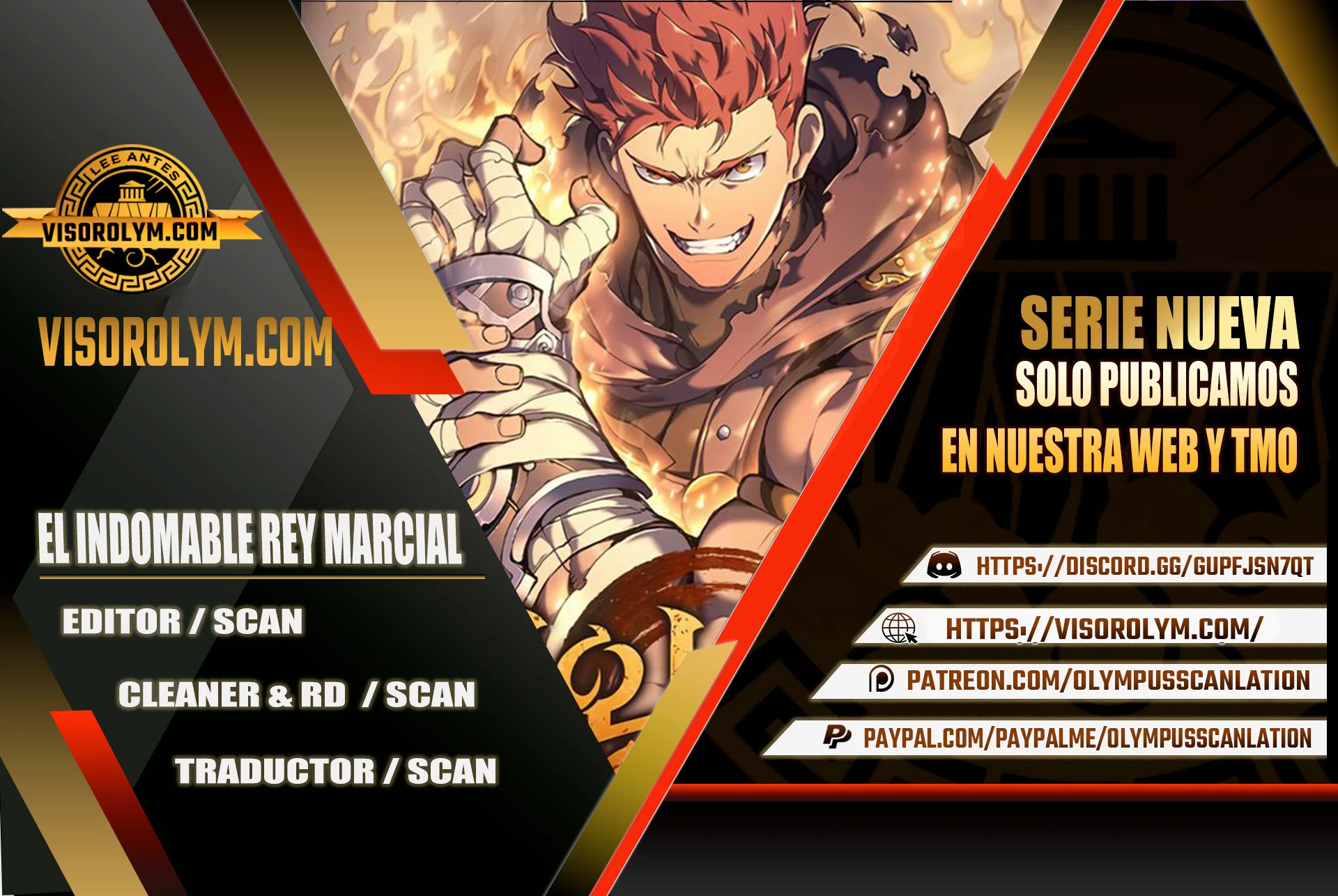 Read El Indomable Rey Marcial Manga Online