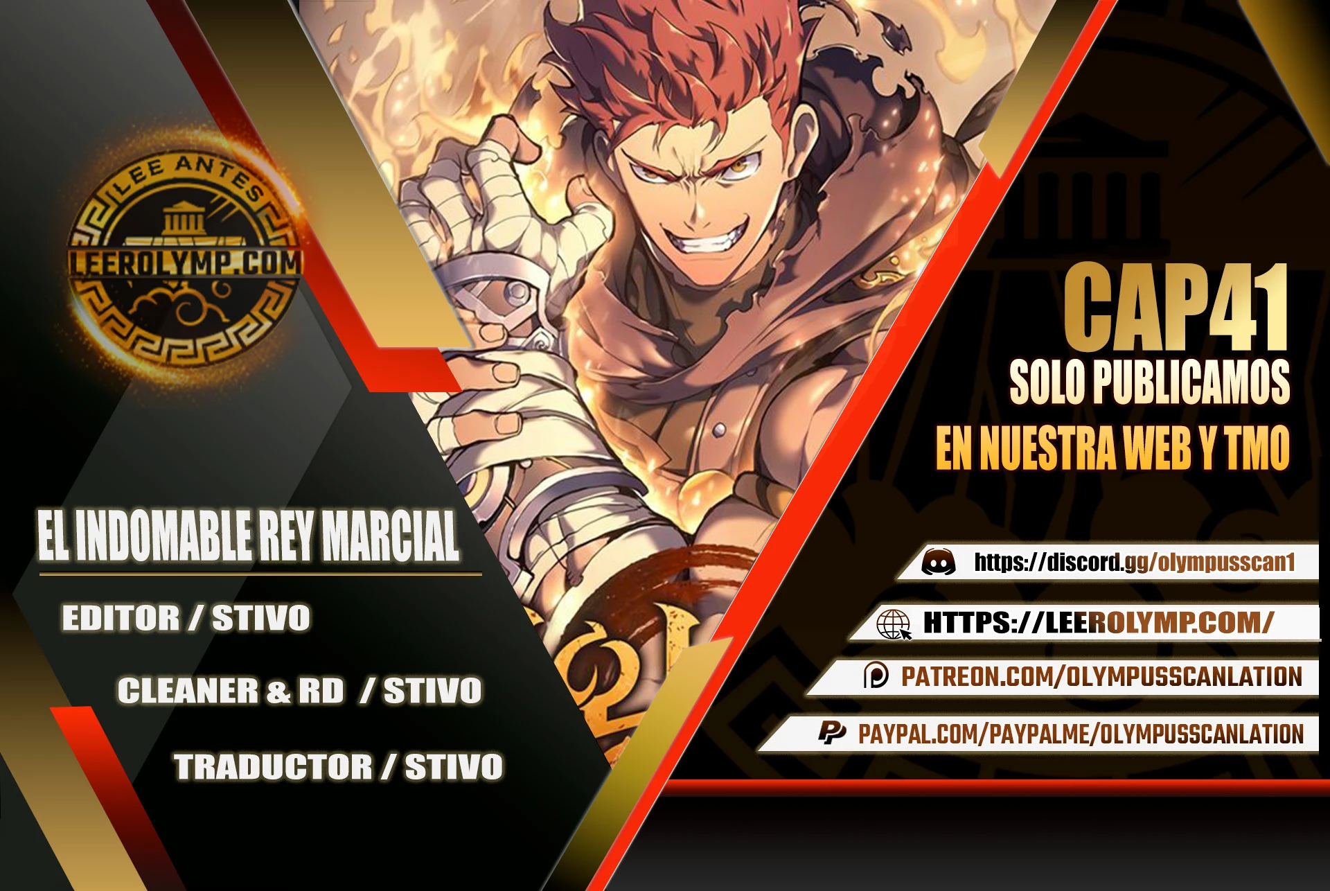 Read El Indomable Rey Marcial Manga Online