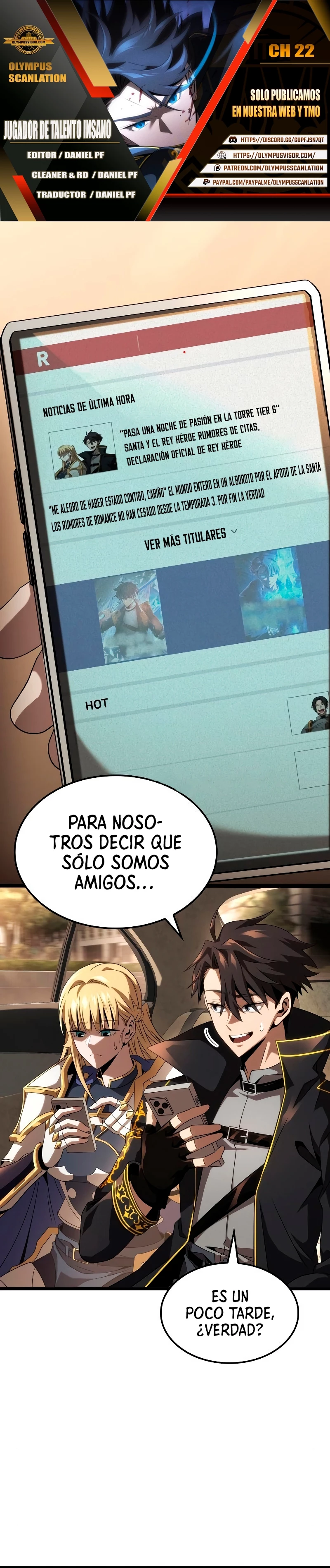 Read El Jugador con un talento increíble Manga Online