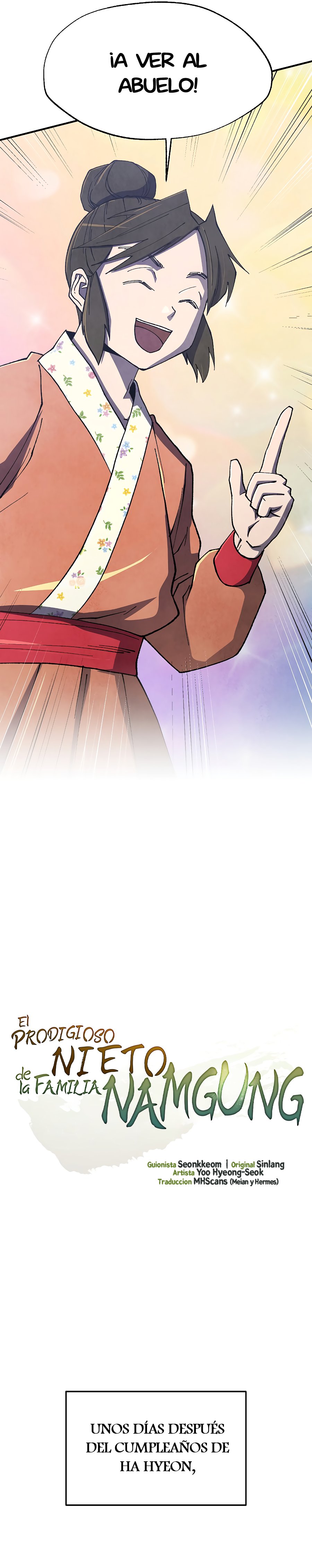 Read El Prodigioso Nieto de la Familia Namgung Manga Online