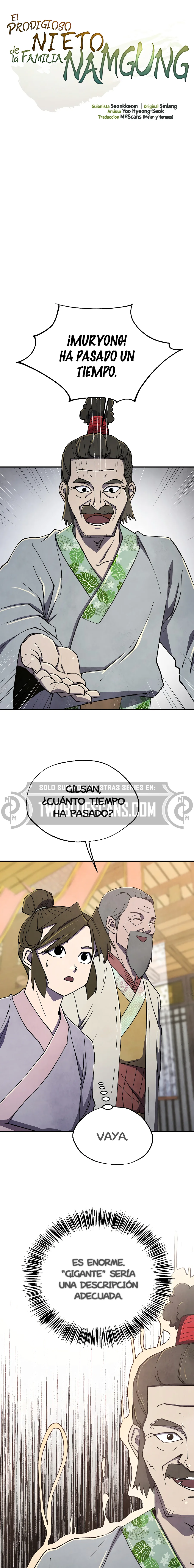 Read El Prodigioso Nieto de la Familia Namgung Manga Online