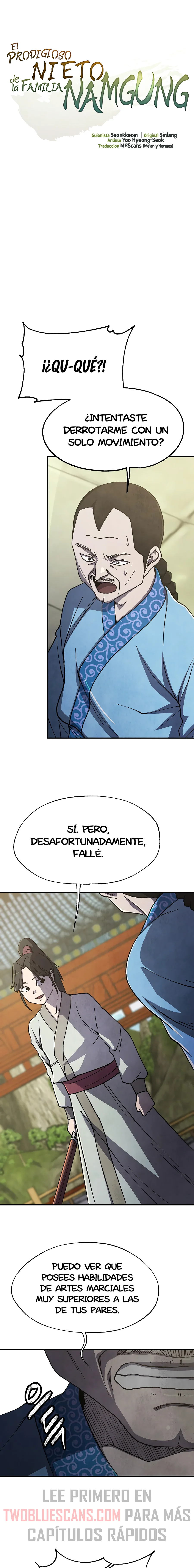 Read El Prodigioso Nieto de la Familia Namgung Manga Online