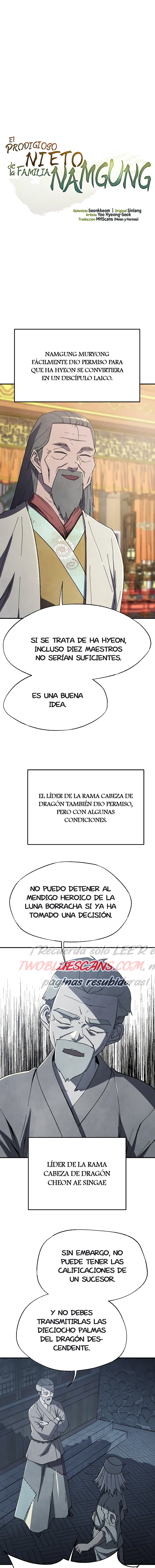 Read El Prodigioso Nieto de la Familia Namgung Manga Online