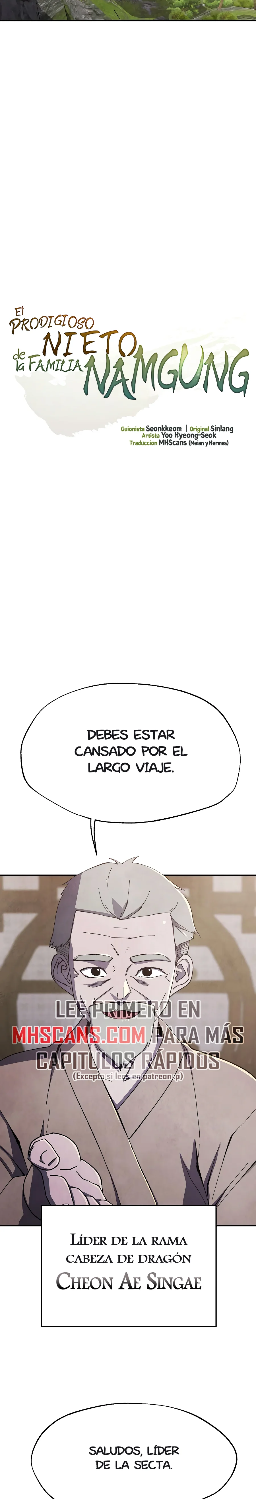 Read El Prodigioso Nieto de la Familia Namgung Manga Online