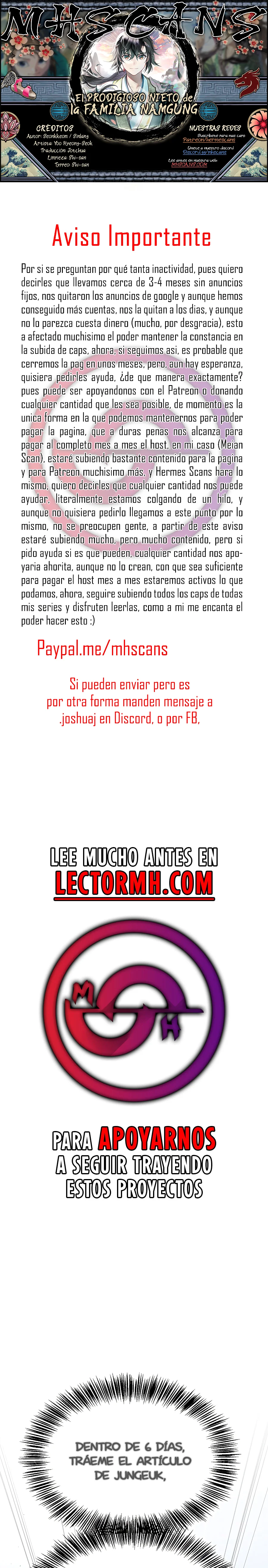 Read El Prodigioso Nieto de la Familia Namgung Manga Online