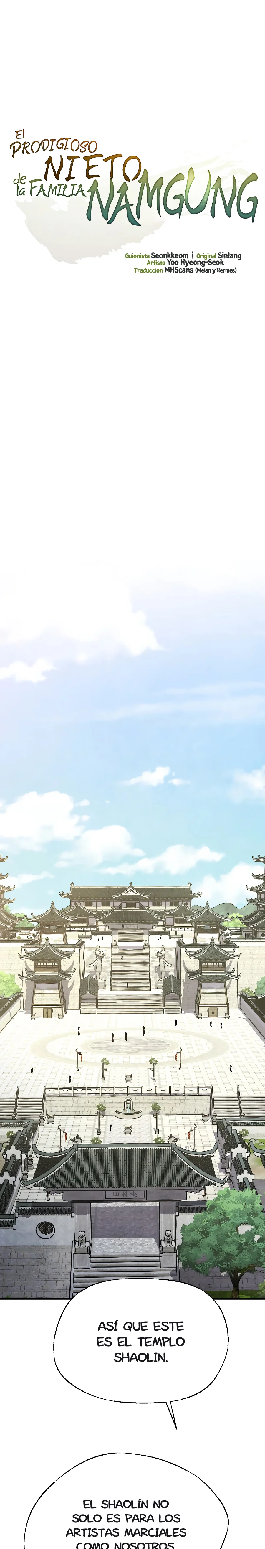 Read El Prodigioso Nieto de la Familia Namgung Manga Online