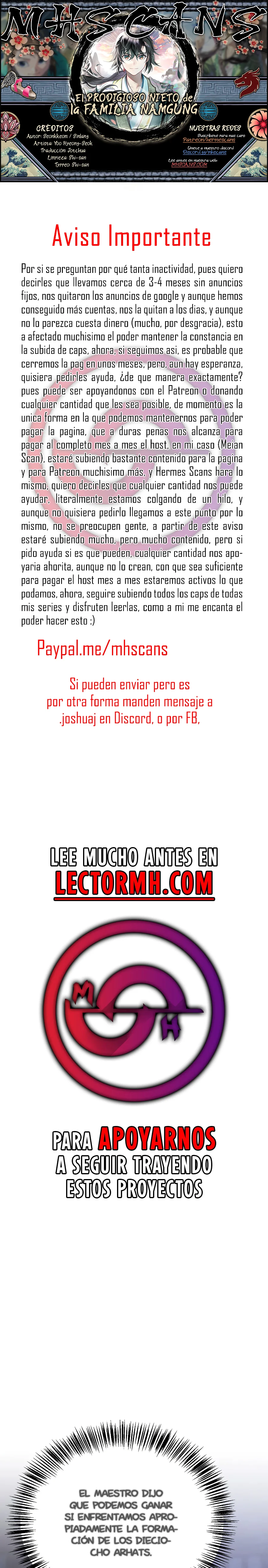 Read El Prodigioso Nieto de la Familia Namgung Manga Online