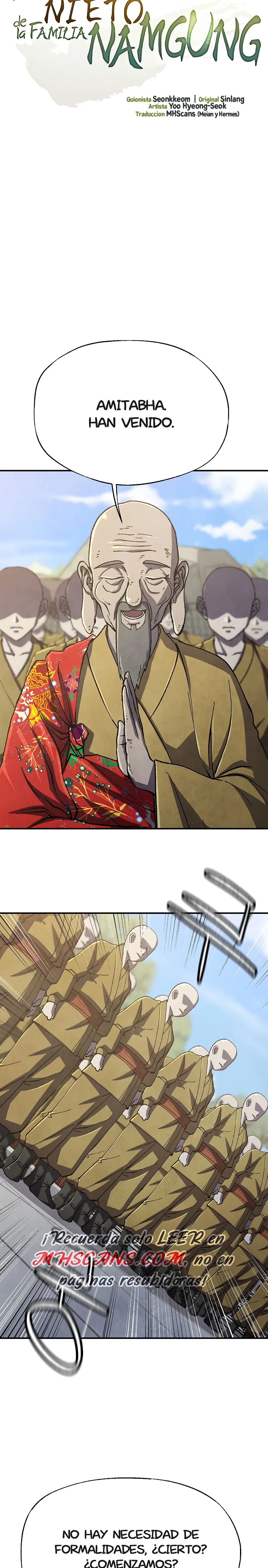 Read El Prodigioso Nieto de la Familia Namgung Manga Online