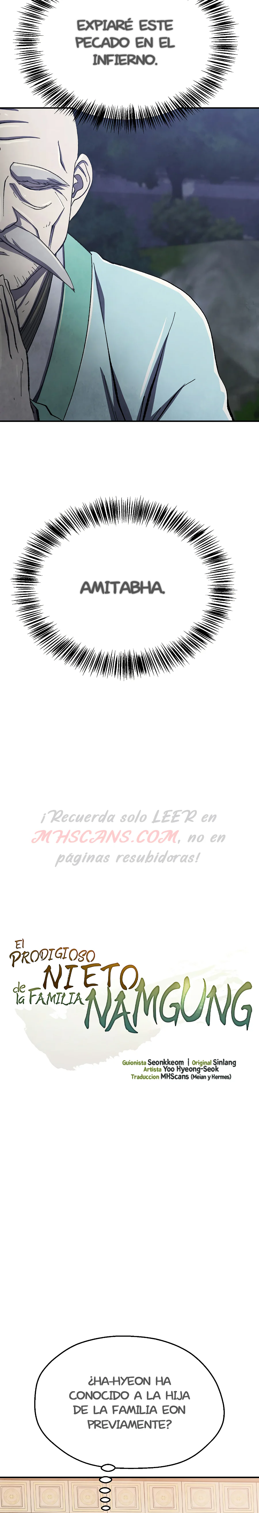 Read El Prodigioso Nieto de la Familia Namgung Manga Online