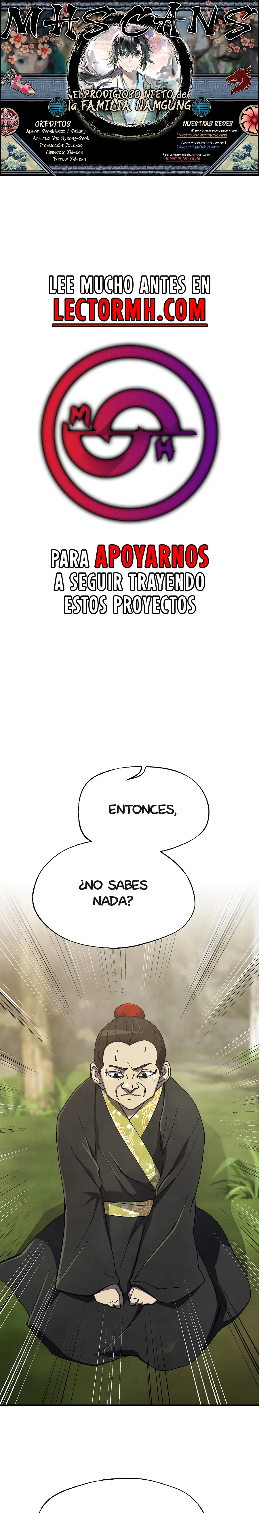 Read El Prodigioso Nieto de la Familia Namgung Manga Online