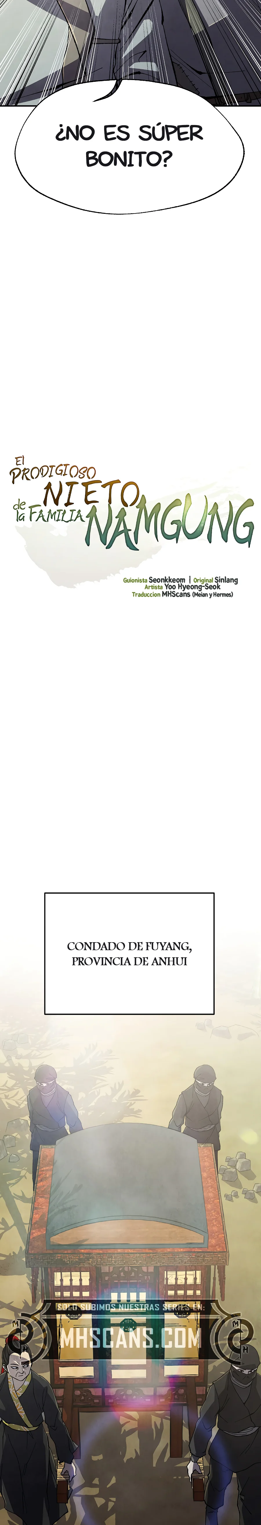 Read El Prodigioso Nieto de la Familia Namgung Manga Online