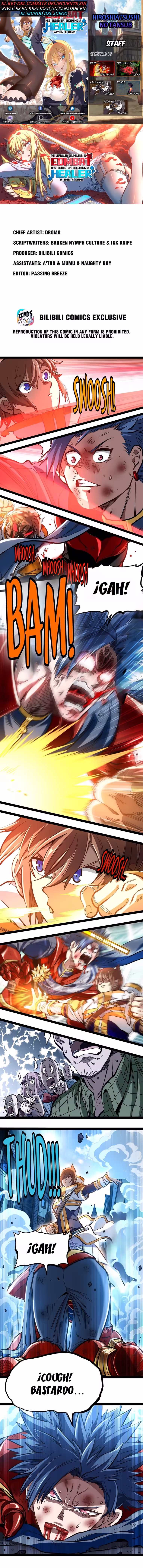 Read El Rey del Combate Delincuente Sin Rival es en Realidad un Sanador en el Mundo del Juego Manga Online
