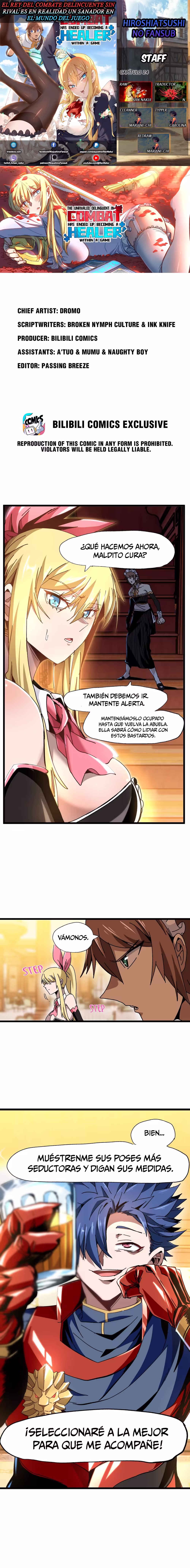 Read El Rey del Combate Delincuente Sin Rival es en Realidad un Sanador en el Mundo del Juego Manga Online
