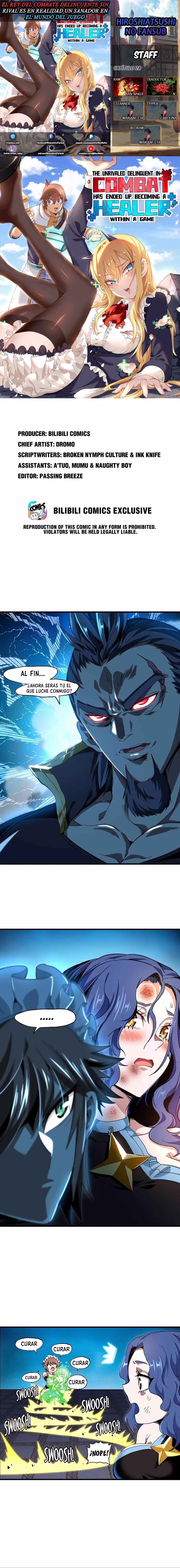 Read El Rey del Combate Delincuente Sin Rival es en Realidad un Sanador en el Mundo del Juego Manga Online