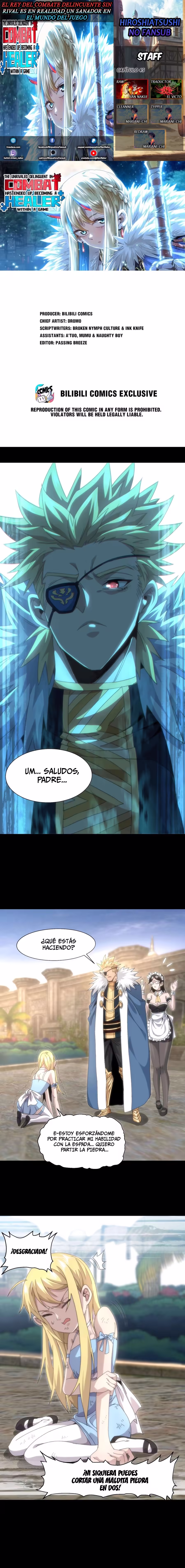 Read El Rey del Combate Delincuente Sin Rival es en Realidad un Sanador en el Mundo del Juego Manga Online