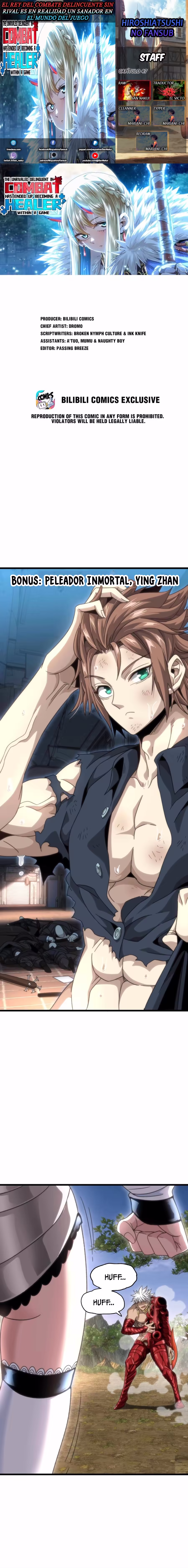 Read El Rey del Combate Delincuente Sin Rival es en Realidad un Sanador en el Mundo del Juego Manga Online