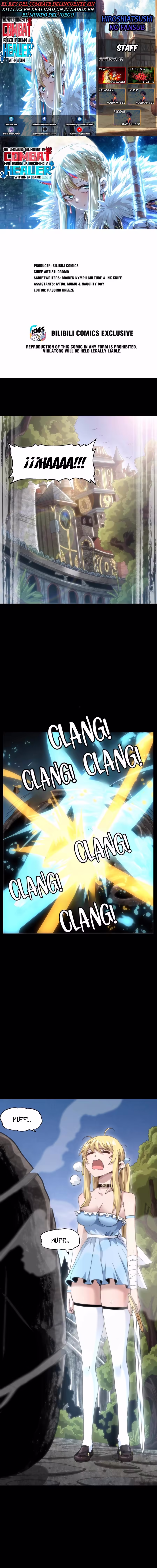 Read El Rey del Combate Delincuente Sin Rival es en Realidad un Sanador en el Mundo del Juego Manga Online