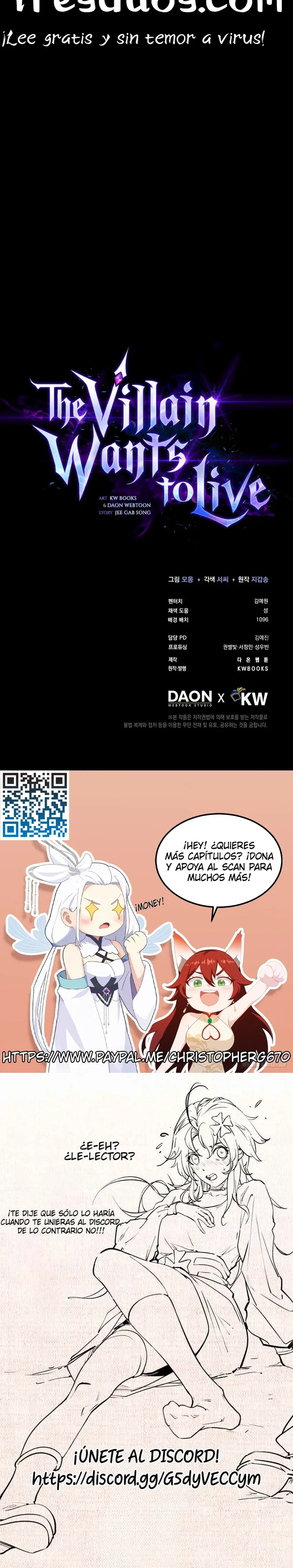 Read El Villano Quiere Vivir Manga Online