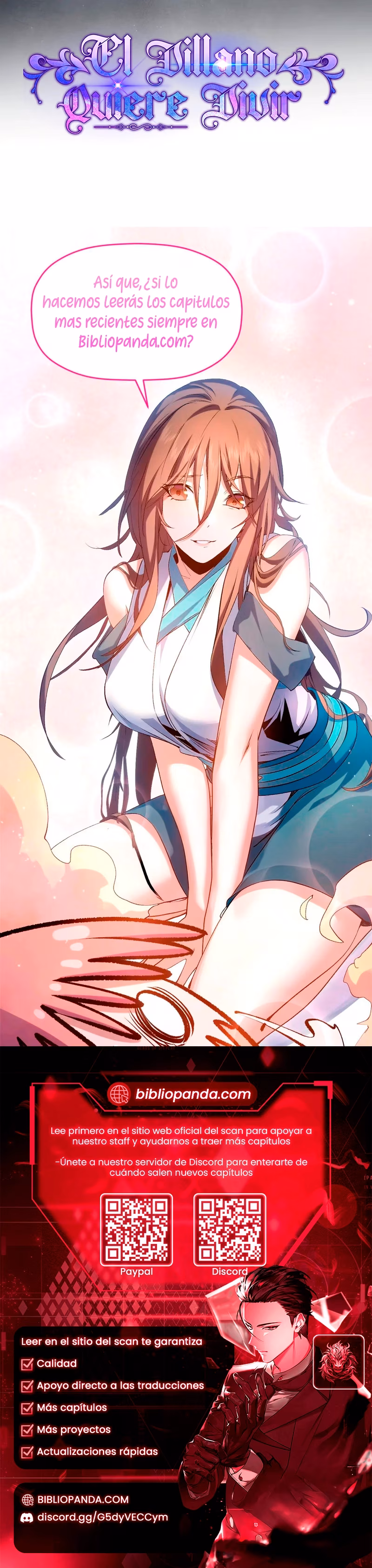 Read El Villano Quiere Vivir Manga Online