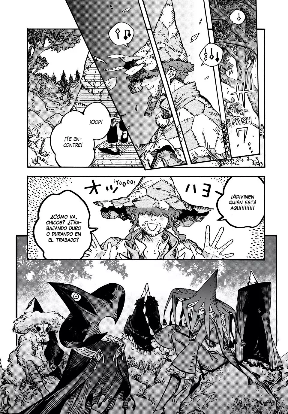 Read El atelier de sombreros de mago Manga Online