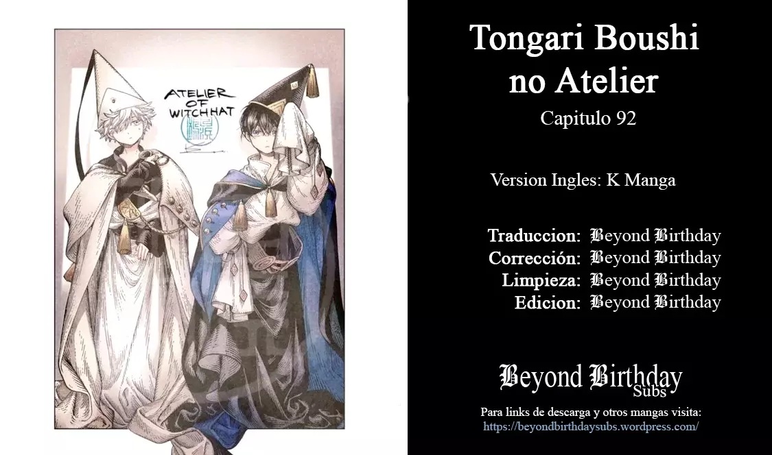 Read El atelier de sombreros de mago Manga Online