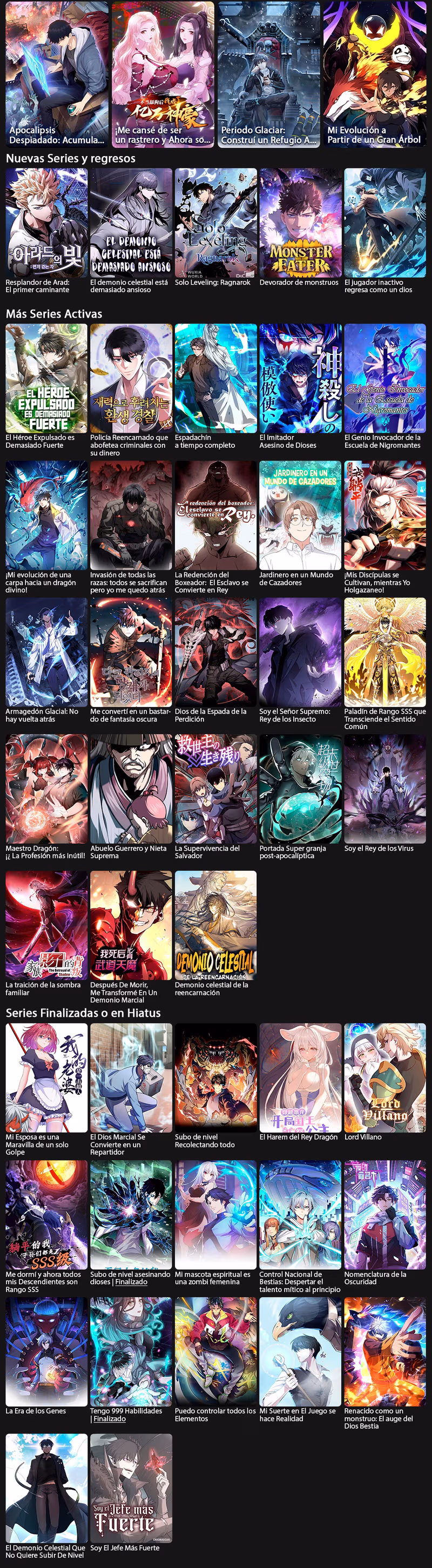 Read El jugador inactivo regresa como un dios Manga Online