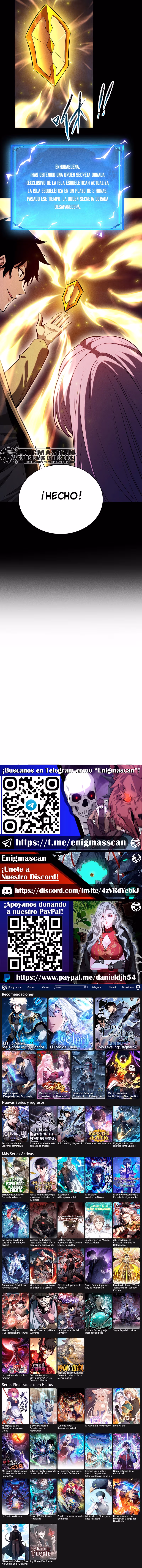 Read El jugador inactivo regresa como un dios Manga Online