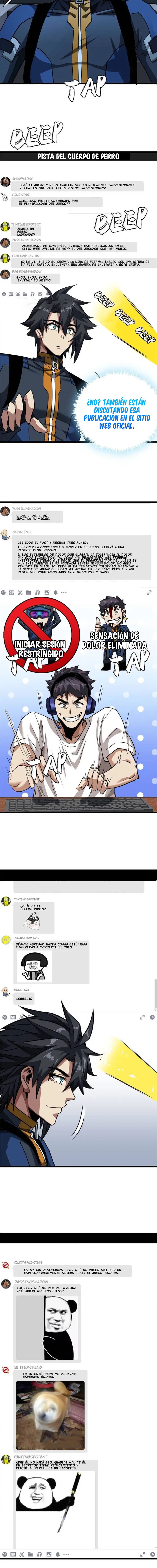 Read Este juego es demasiado realista Manga Online