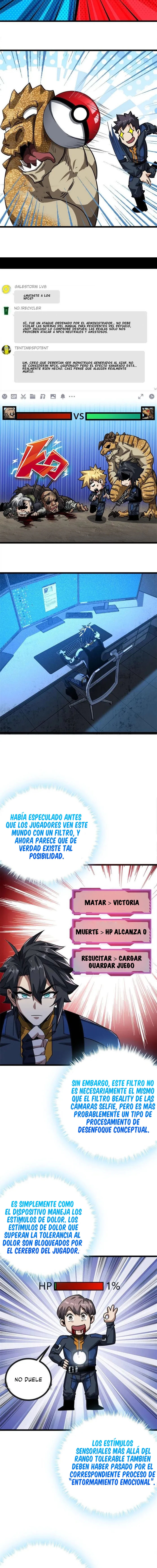 Read Este juego es demasiado realista Manga Online