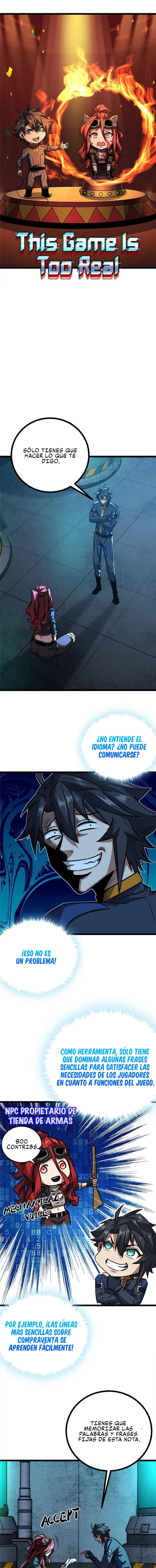 Read Este juego es demasiado realista Manga Online