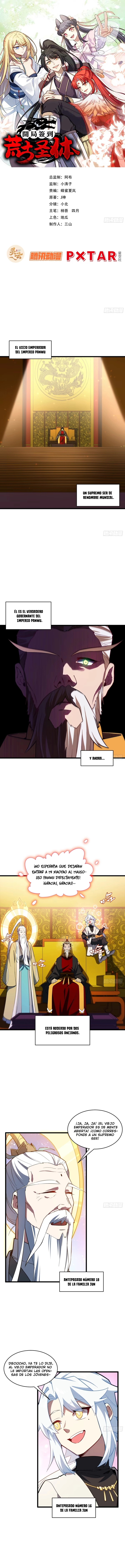 Read Iniciando con el Registro del Cuerpo Sagrado de la Antigüedad Manga Online