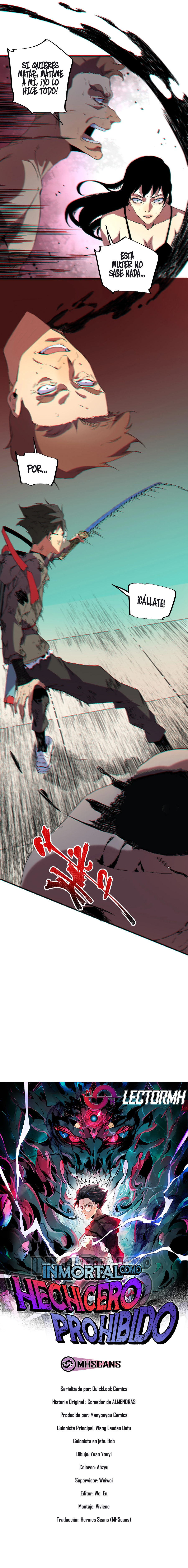 Read Inmortal Como un Hechicero Prohibido Manga Online