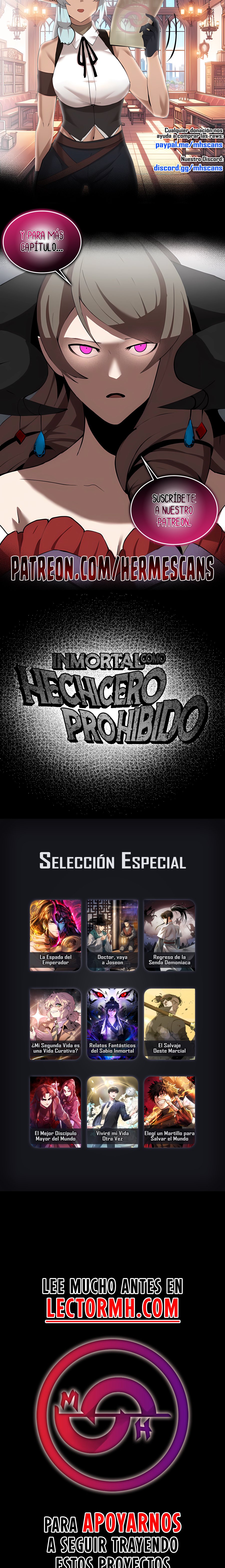 Read Inmortal Como un Hechicero Prohibido Manga Online
