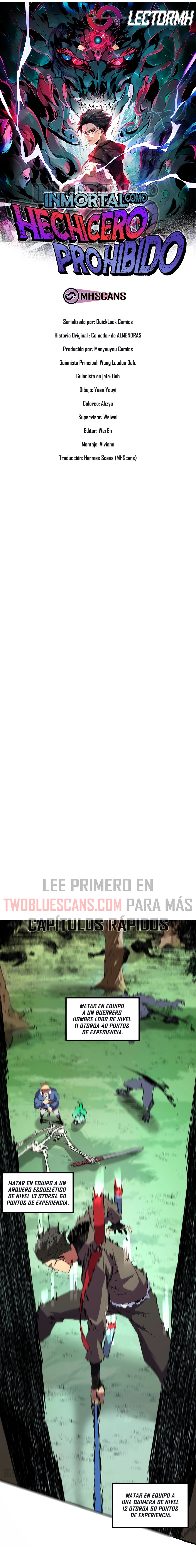 Read Inmortal Como un Hechicero Prohibido Manga Online