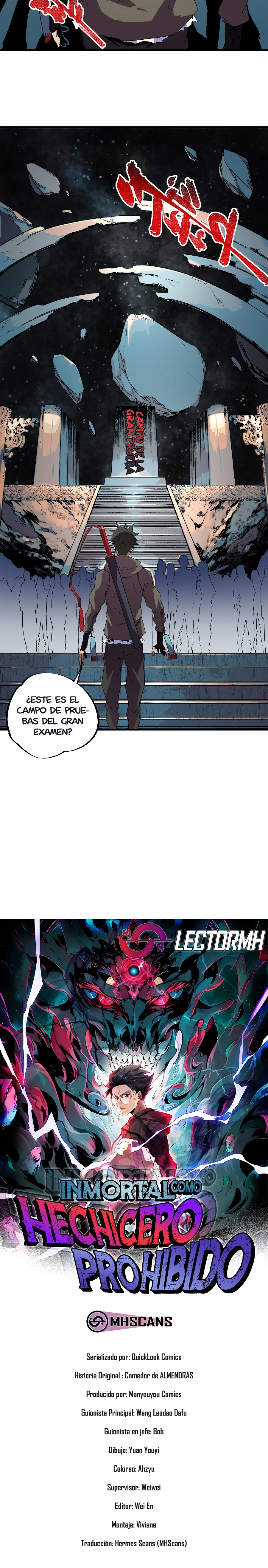 Read Inmortal Como un Hechicero Prohibido Manga Online