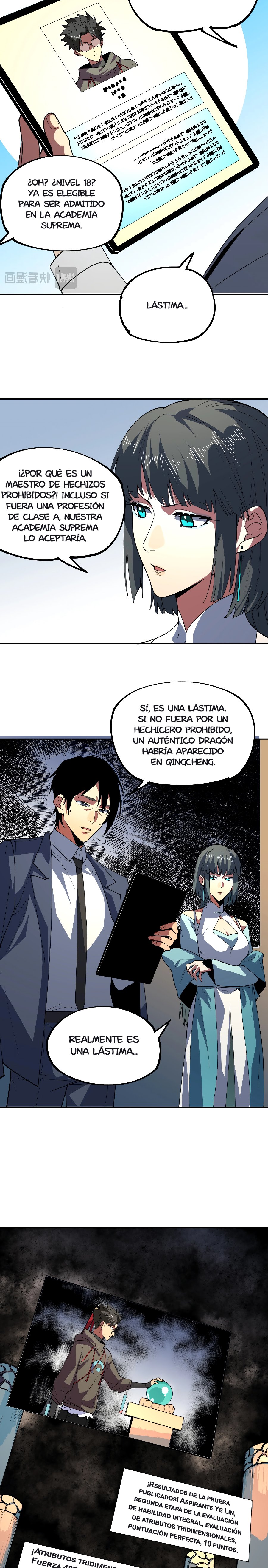 Read Inmortal Como un Hechicero Prohibido Manga Online