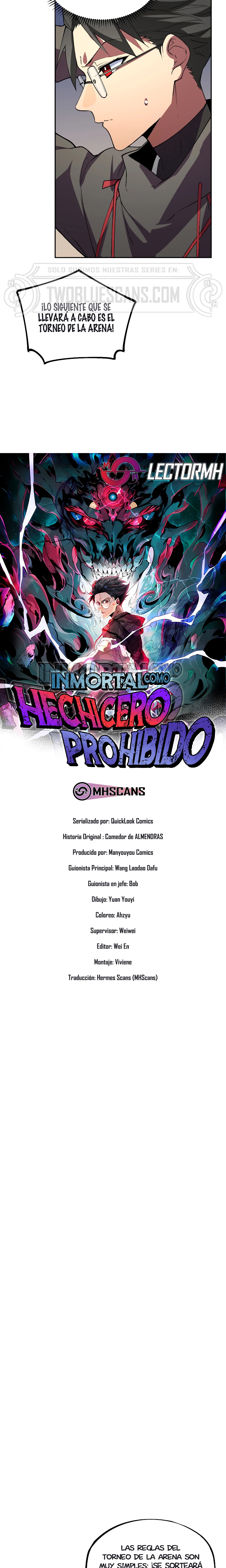 Read Inmortal Como un Hechicero Prohibido Manga Online
