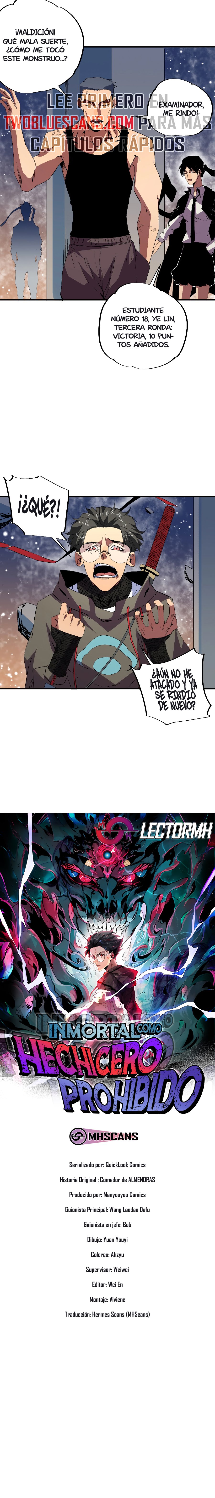 Read Inmortal Como un Hechicero Prohibido Manga Online