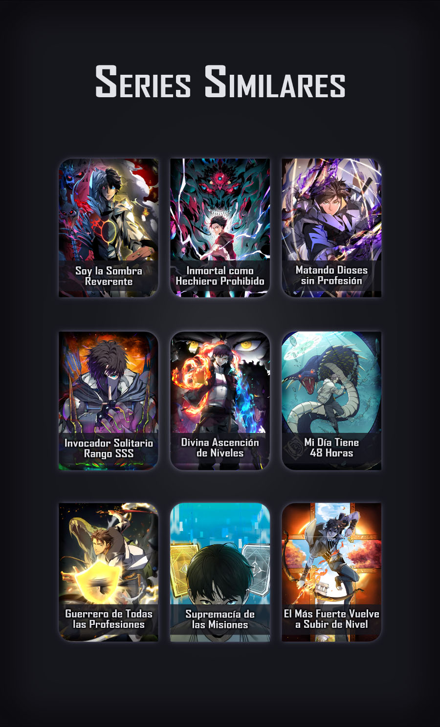 Read Inmortal Como un Hechicero Prohibido Manga Online