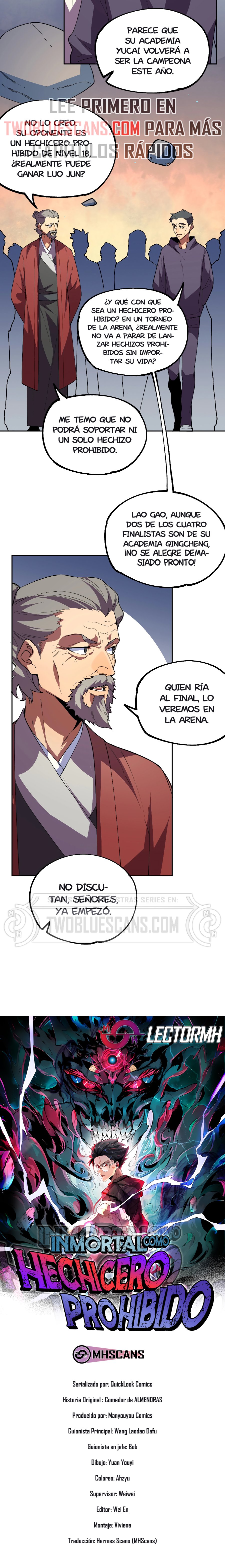 Read Inmortal Como un Hechicero Prohibido Manga Online