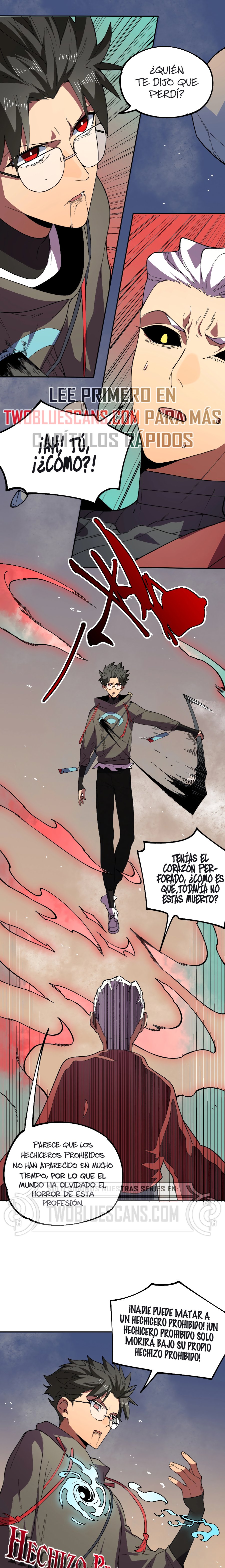 Read Inmortal Como un Hechicero Prohibido Manga Online