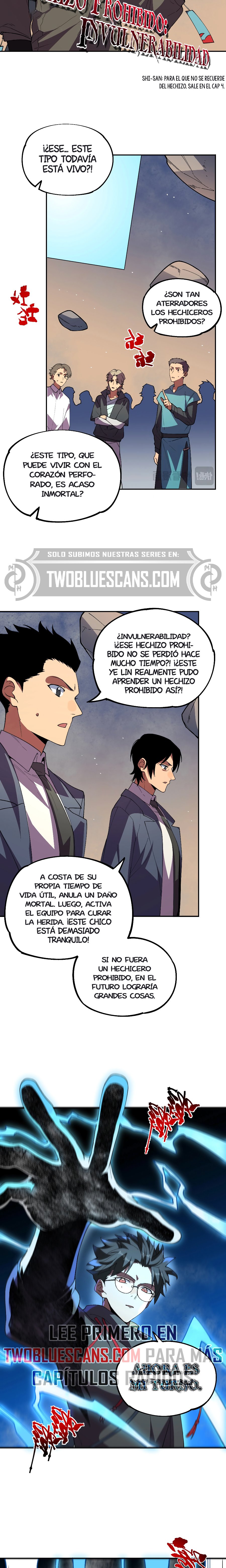 Read Inmortal Como un Hechicero Prohibido Manga Online