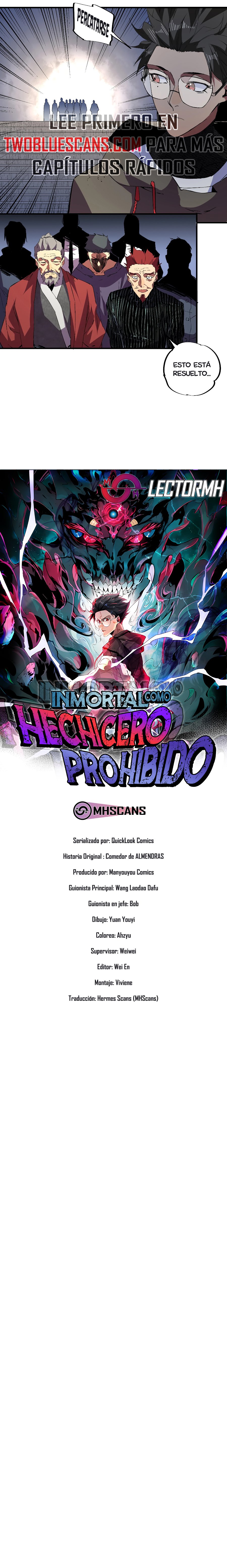 Read Inmortal Como un Hechicero Prohibido Manga Online