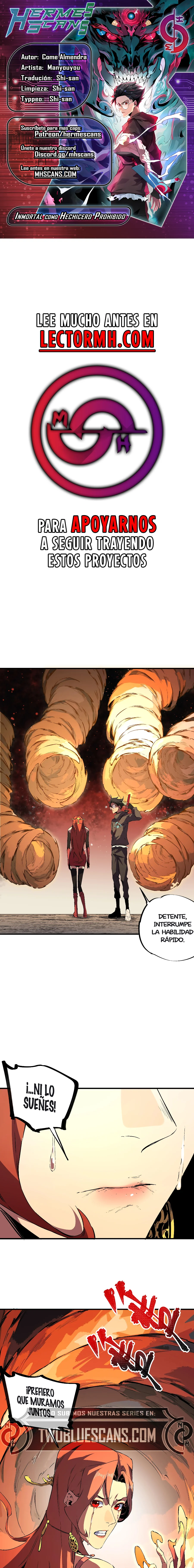 Read Inmortal Como un Hechicero Prohibido Manga Online