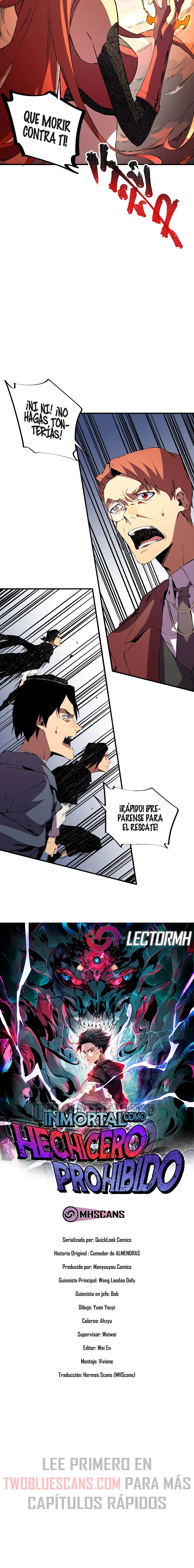Read Inmortal Como un Hechicero Prohibido Manga Online