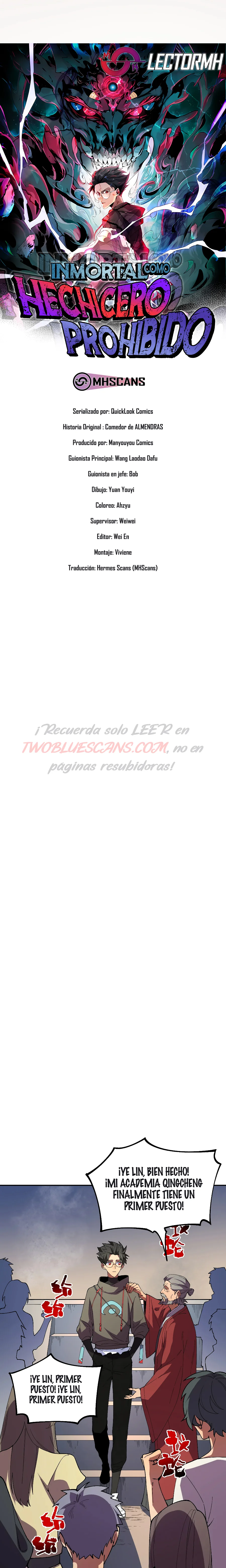 Read Inmortal Como un Hechicero Prohibido Manga Online