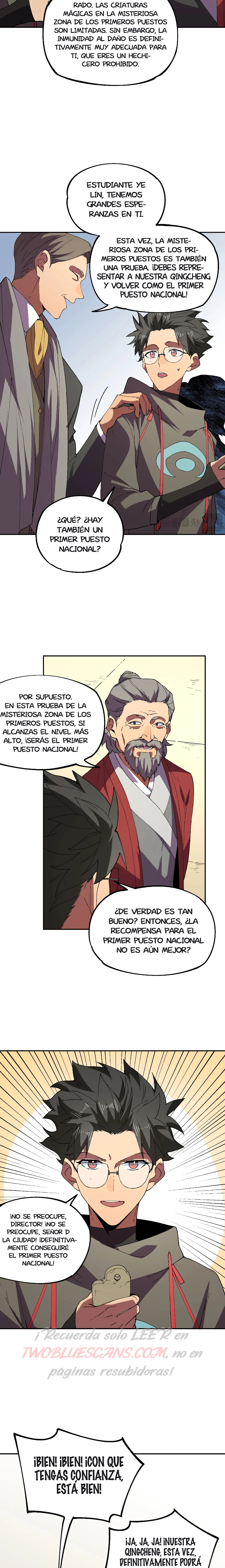 Read Inmortal Como un Hechicero Prohibido Manga Online