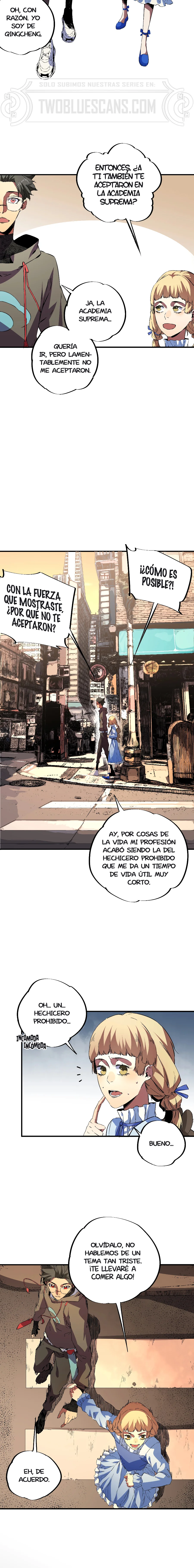 Read Inmortal Como un Hechicero Prohibido Manga Online